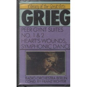 Grieg MC7 Peer Gynt Suites, Heart's Wounds, Symphonic Dance 49021 Sigillato