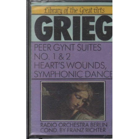 Grieg MC7 Peer Gynt Suites, Heart's Wounds, Symphonic Dance 49021 Sigillato