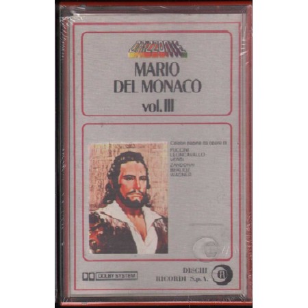 Mario Del Monaco MC7 Del Monaco Vol. III G G Records – OCK716232 Sigillato