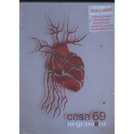Negramaro DVD Casa 69 Sugar – 8033120982583 Sigillato