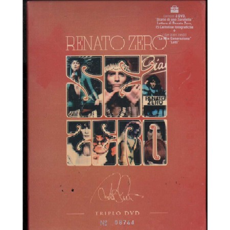 Renato Zero DVD Sei Zero Tattica – 8034097060212 Sigillato