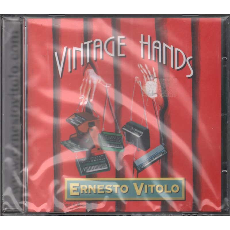 Ernesto Vitolo CD Vintage Hands Nuovo Sigillato 8033201310007 Ernesto Vitolo CD Vintage Hands Nuovo Sigillato 8033201310007