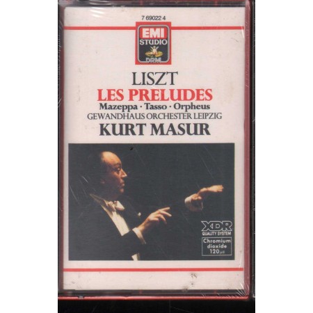 Liszt, Leipzig MC7 Les Préludes, Mazeppa, Tasso, Orpheu EG7690224 Sigillato