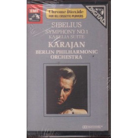 Sibelius, Karajan MC7 Symphony N 1, Karelia Suite Emi – 26543050T Sigillato
