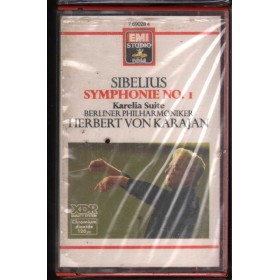Sibelium, Von Karajan MC7 Symphonien N 1 Emi – 7690284 Sigillato