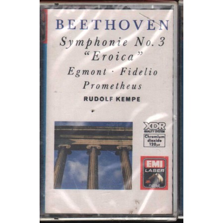 Beethoven, Kempe MC7 Symphonie Eroica, Egmont, Prometheus, Fidelio LZ7626234 Sigillato