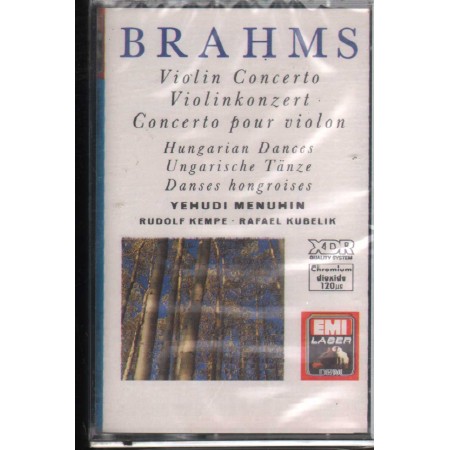Johannes Brahms MC7 Violin Concerto, Hungarian Dances Emi –  LZ7626084 Sigillato