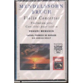 Mendelssohn, Bruch MC7 Violin Concertos EMI –  LZ7625194 Sigillato