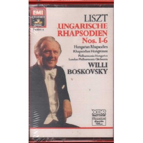 Franz Liszt MC7 Hungarian Rhapsodies Nos. 1- 6 Emi – EG69011 Sigillato