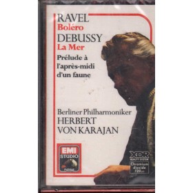 Ravel, Debussy, Karajan MC7 Bolero, La Mer, Prelude ‎EG69007 Sigillato