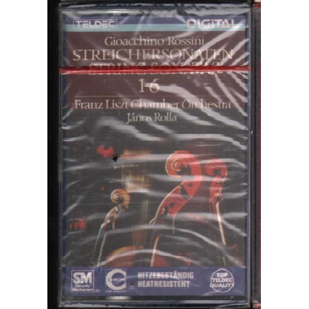 Gioacchino Rossini MC7 Streichersonaten 1-6 String Sonatas Teldec – 443099 Sigillato