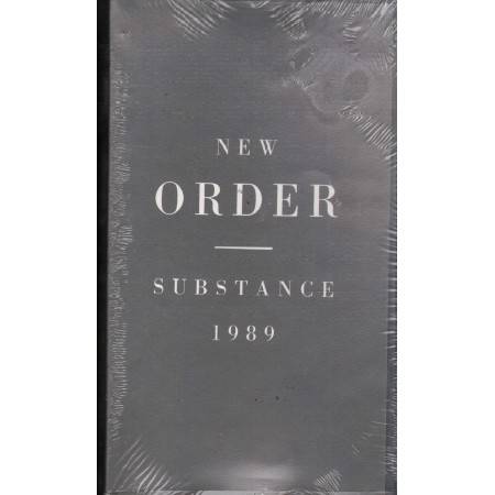 New Order VHS Substance 1989 Virgin Music – VVD627 Sigillato