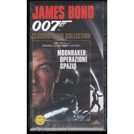 Moonraker Operazione Spazio VHS Lewis Gilbert Univideo - PIV99200 Sigillato
