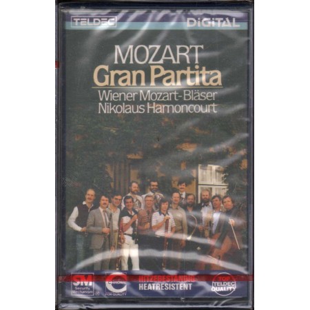 Mozart, Blaser, Harnoncourt MC7 Gran Partita Teldec – 442981 Sigillato