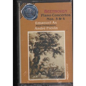 Beethoven, Emanuel Ax, Previn MC7 Concertos Nos. 3 And 4 RCA – VK60476 Sigillato