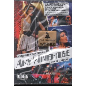 Amy Winehouse DVD I Told You I Was Trouble - Live In London Island – 0602517511415 Sigillato