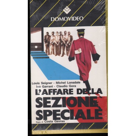 L'Affare Della Sezione Speciale VHS Costa Gavras Univideo - 04249 Sigillato