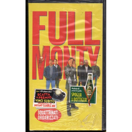 Full Monty - Squattrinati Organizzati VHS Peter Cattaneo - 4806SA Sigillato