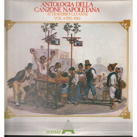 AAVV Lp Antologia Della Canzone Napoletana Attraverso Gli Anni V 4 Sigillato