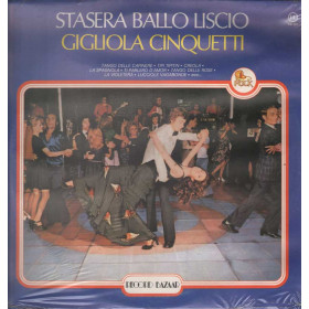 Gigliola Cinquetti Lp Vinile Stasera Ballo Liscio Record Bazaar RB287 Sigillato Gigliola Cinquetti Lp 33giri Stasera Ballo Liscio  Nuovo Sigillato 0000287