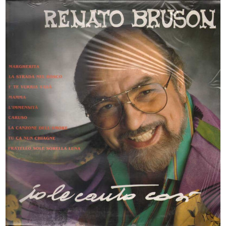 Renato Bruson Lp 33giri Io Le Canto CosÃ¬ Nuovo Sigillato 0035627486319