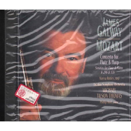 James Galway CD Concerto For Flute E Harp, Sonatas For Flute 09026617892 Sigillato