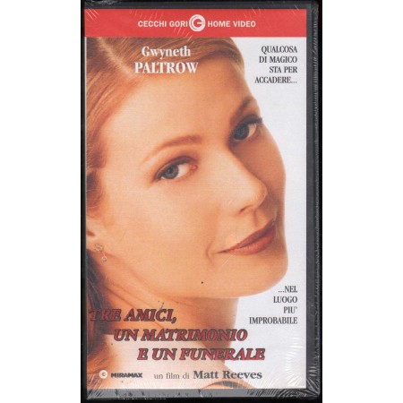Tre Amici Un Matrimonio E Un Funerale VHS Matt Reeves Univideo - PSC0593 Sigillato
