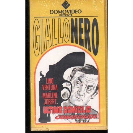 Ultimo Domicilio Conosciuto VHS José Giovanni Univideo - 04248 Sigillato