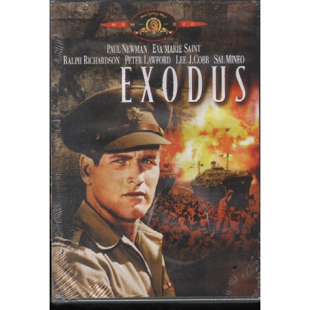 Exodus DVD Otto Preminger Warner - 16162DX Sigillato