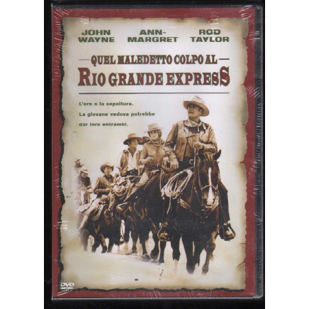 Quel Maledetto Colpo Al Rio Grande Express DVD Burt Kennedy Z869226 Sigillato