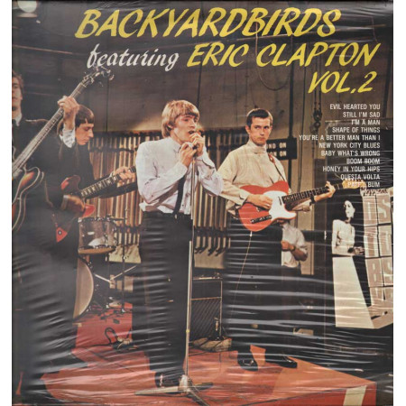 Backyardbirds Eric Clapton Lp 33giri Backyardbirds feat Eric Clapton vol.2 Sig.