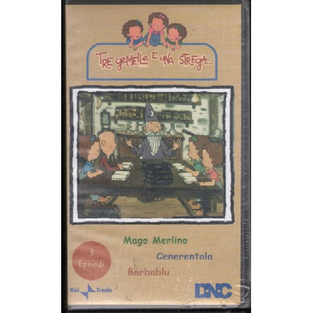 Tre Gemelle E Una Strega VHS Balser, Roca Univideo - 15005 Sigillato