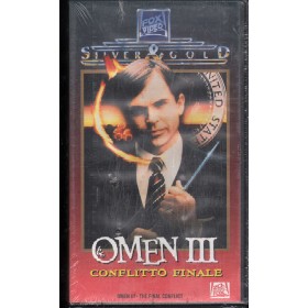 Omen III VHS Graham Baker Univideo - 111515 Sigillato