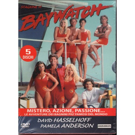 Baywatch Stagione 6 DVD Pamela Anderson Y Bleeth / A Paul / B Warlock Sigillato