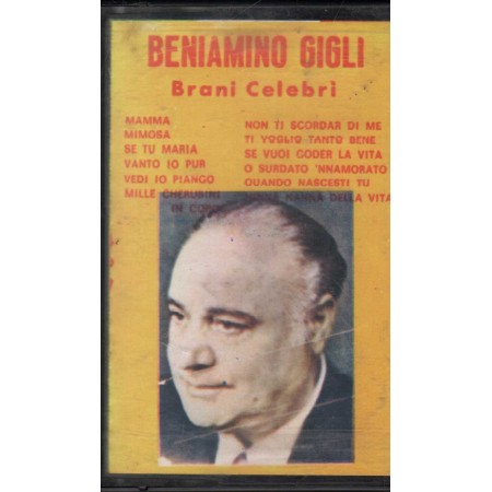 Beniamino Gigli MC7 Brani Celebri Pam – 1055 Nuova