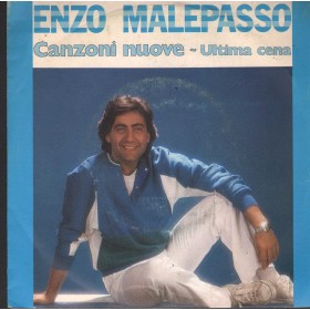 Enzo Malepasso Vinile 7" 45 Giri Canzoni Nuove, Ultima Cena Aleph – AH28003 Nuovo