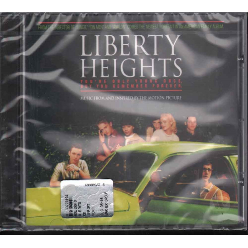 AA.VV. CD Liberty Heights OST Soundtrack Sigillato 0075678327025 AA.VV. CD Liberty Heights OST Soundtrack Sigillato 0075678327025