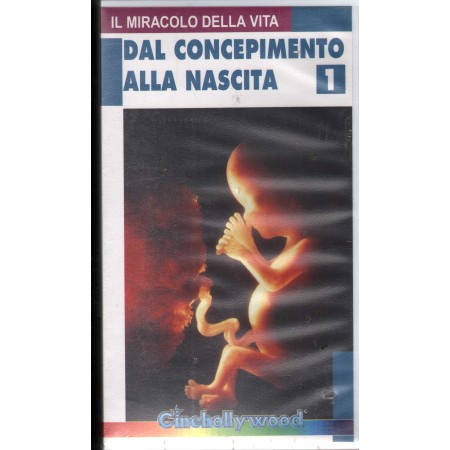 Dal Concepimento Alla Nascita, Il Miracolo Della Vita VHS Univideo - 6982 Sigillato