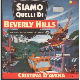 Cristina D'Avena Vinile 7" 45 Siamo Quelli Di Beverly Hills Five – FM13208 Nuovo