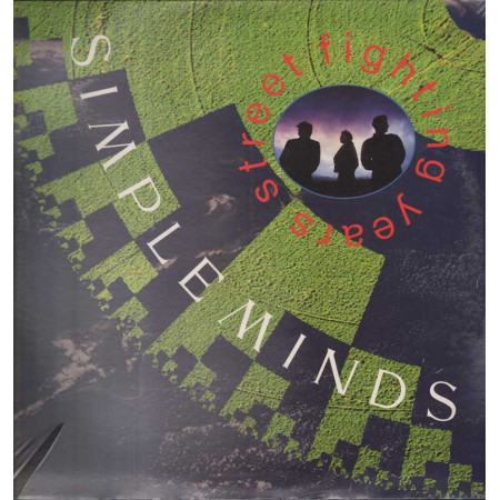 Simple Minds - Street Fighting Years Virgin ‎MINDS1 Gatefold 