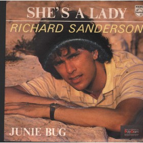 Richard Sanderson Vinile 7" 45 She's A Lady Philips – 6198530 Nuovo