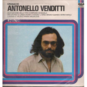 Antonello Venditti Lp Vinile Cronache / RCA NL 33053 Linea Tre Sigillato Antonello Venditti Lp 33giri Cronache Nuovo Sigillato 0033053