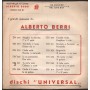 Alberto Berri Vinile 7" 45 Vucchella 'E Lusso / Dimme Chi Sì King Universal – DN375 Nuovo