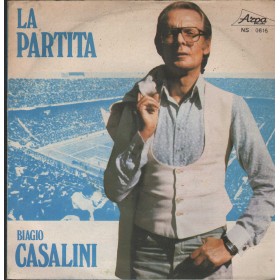 Biagio Casalini Vinile 7" 45 La Partita Arpa Record – NS0616 Nuovo