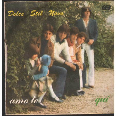 Dolce Stil Novo Vinile 7" 45 Amo Te / Qui GEB – CD5021 Nuovo