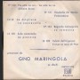 Gino Maringola Vinile 7" 45 Buonumore E Canzoni Phonotype – TP131 Nuovo