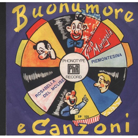 Gino Maringola Vinile 7" 45 Buonumore E Canzoni Phonotype – TP131 Nuovo