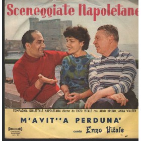 Enzo Vitale Vinile 7" 45 M' Avit'' A Perduna' Arcobaleno – QRT1172 Nuovo