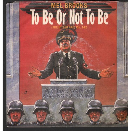 Mel Brooks Vinile 7" 45 Giri To Be Or Not To Be Island Records – IS158 Nuovo