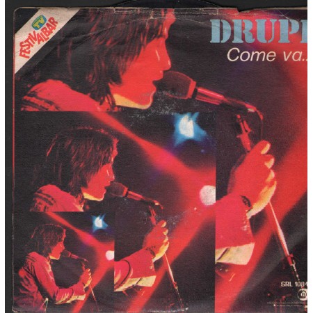 Drupi Vinile 7" 45 Giri Come Va... Ricordi – SRL10841 Nuovo